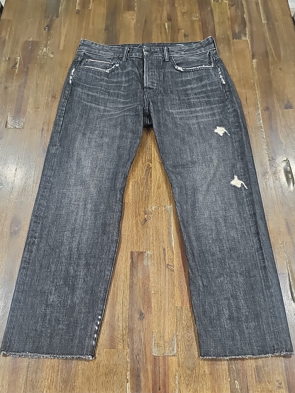 Vince Union Slouch Boyfriend Selvedge Jeans